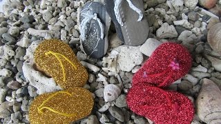 DIY mini flip flops/ sandals (part 1)