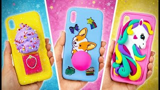 📱🧁 Fundas Arcoíris DIY que Enamoran! 💥✨ Manualidades Fáciles y Cute