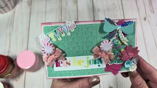 Beautiful Merry mail ftom @LeaveItToLisaCrafts  😍 #happymail #merrymail #papercrafting #scrapbooking