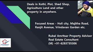 Real estate | Rubal Property Advisor | Kothi for sale in Holy City Amritsar| Check Description