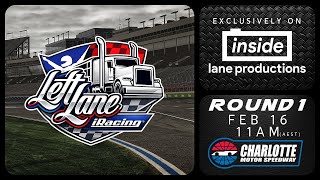 Left Lane iRacing League. Round 1 Charlotte