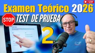 2026 NUEVO EXAMEN TEORICO DE CONDUCIR 🚗 | Preguntas Licencia de Manejo (Parte 2)