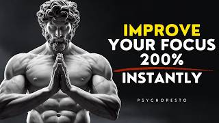 6 Stoic Principles That Will Instantly Improve Your Focus - MASTER YOUR ATTENTION | STOICISM