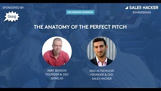 The Anatomy of The Perfect Pitch
