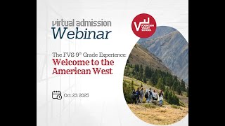 The FVS 9th Grade Experience: Welcome to the American West