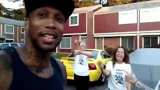 Shooting a video for "Watch Your Moves"
