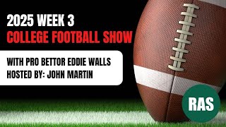 College Football Week 3 Picks [Georgia-Tennessee, Miami-USF, & MORE]