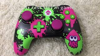 Power A Wired Controller (Splatoon Edition)+(GamePlay)