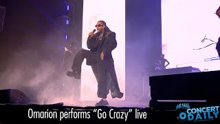 Omarion performs "Go Crazy" live; 2025 Millennium Tour Baltimore