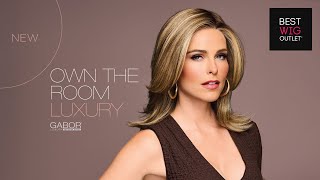 Own The Room Luxury | Lace Front & Monofilament Top Synthetic Wig by Gabor (EG31096)
