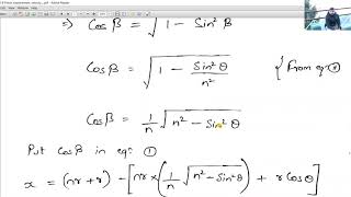 4. Connecting rod displacement, velocity and acceleration. RGPV ME503(B) Dynamics of Machine