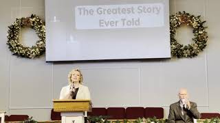 The Greatest Story Ever Told by Sarah Skutt at Temple Baptist Church