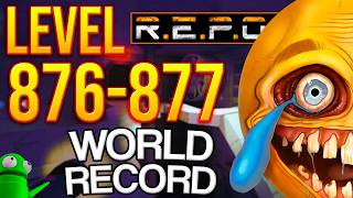 R.E.P.O. Solo World Record Level 876-877 | BUG ENDS THE WHOLE RUN?!💀