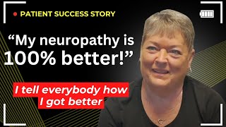 Becky's Knee Pain & Neuropathy: 100% Better in Just 3 Months