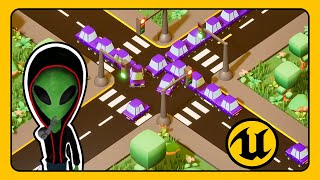 Traffic Control Game on Steroids | Unreal engine | Traffic Headache DevLog#02
