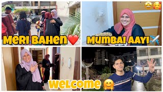 New Ghar Me Pehli Bar Meri Bahen Aayi🤩| #anishavlog #newhome