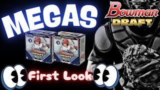 🔥 FIRST LOOK! - 2025 Bowman Draft MEGA BOXES🔥