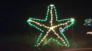 Christmas light show in wading river NY 2020