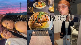 Weekly Vlog: WRINKLE REDUCTION | CHEMICAL PEELS | DATE NIGHT | YAPPING | NEW SAMPLES & More!