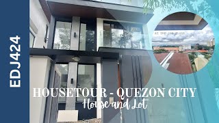 EDJ424 ▪︎ Brand New Single-Detached House and Lot with ELEVATOR  for Sale in St. Ignatius Village QC