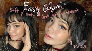 Easy Glam || Li’l Soft, Not-so Sweet || Thrifty Way ✨💄