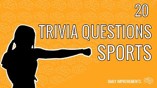 20 Sports Trivia Questions And Answers - Quiz For A Family Game Night