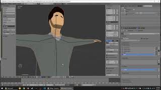 Re-rigging skeletal meshes to new skeletons in Blender 2.7
