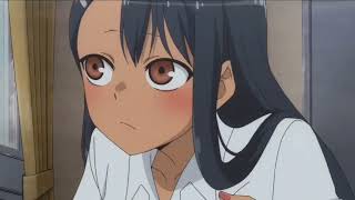 Nagatoro teases senpai with her boobs