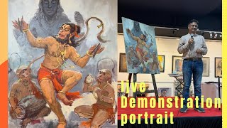 Live demonstration by Artist Sunil Kumar Vishwakarma |