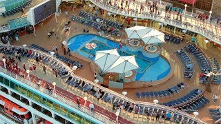 DJI Mavic 2 Zoom watching the "Vision of the Seas" depart the Port of New Orleans