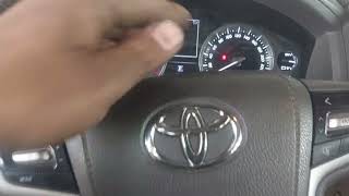 Land closer dashboard meter light information /light problem in video