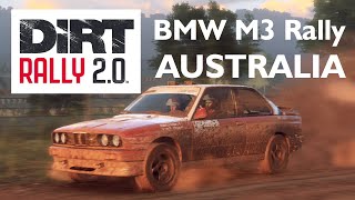DiRT Rally 2.0 BMW M3 Rally @ Australia