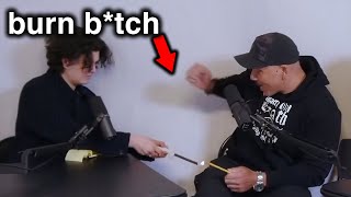 Matan Even Tries To Burn Luis J Gomez!