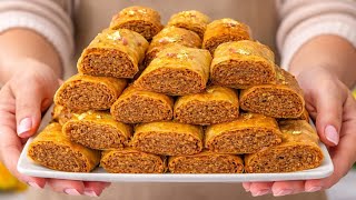 بدون ورقة البسطيلة ولا قلي😱 أسهل وألذ وأسرع معسلة وجديها ف10دقائق خفا زربا
