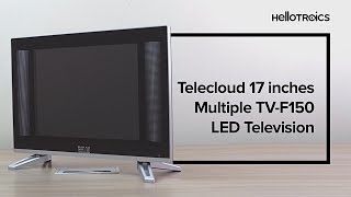 Telecloud 17inch Multiple TV F150 LED Television Hands-on - Hellotronics