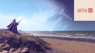 Draw Using Midjourney and Nvidia Canvas! - Use AI to Design Landscape and Add Features