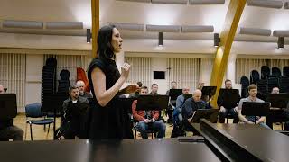 La Forza rehearsal for the concert DREAMS - Elina Nechayeva ft. Eesti Rahvusmeeskoor