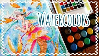 ☆ WATERCOLOR || Product Review + Speedpaint! ☆