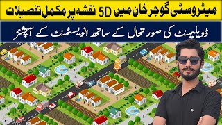 New metro city gujar khan latest updates & development | 5D map view if All sectors of nmc gk