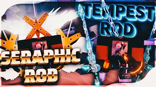 SERAPHIC ROD VS TEMPEST ROD Which Is Better For Money Farming? | Roblox Fisch!
