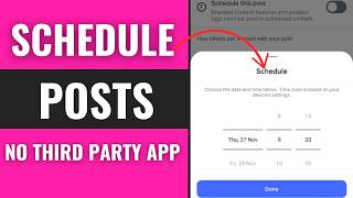 How to Schedule Instagram Posts without Third Party Apps