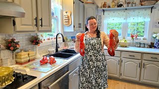 An Unexpected Spring Snowfall & Homemade Lobster Rolls | Quiet Country Life
