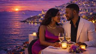 Neo Soul x Jazz 🌅 Romantic  Mykonos Sunset Vibes | Smooth Late-Night Groove