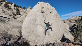 Bishop Bouldering: Xen (V2)