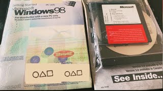 Computing history! Vintage Windows 98 💿 FE #windows98 #vintage #software