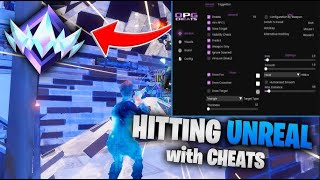 MYTHIC MINIGUN gets me UNREAL in the Fortnite with CHEATS! ft. OverPowerd Gaming #fortnite #cheats