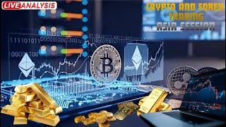 Forex and Crypto Live Market Analysis |13 MARCH |ASIA SESSION |DAY 1 |#forex #cryptotrading