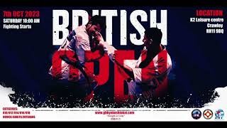 45th British Open inc. the 13th Cup of Europe | October 7, 2023