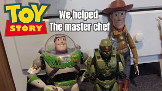 toy story x halo - we helped the master chef #toystory