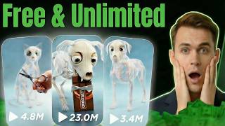 How to make Viral Animal Skeleton Videos Using ONLY AI